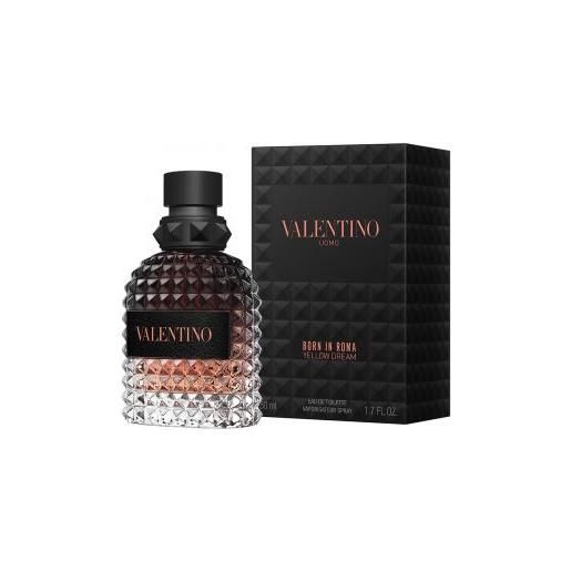 Valentino uomo born in roma coral fantasy 50 ml, eau de toilette spray