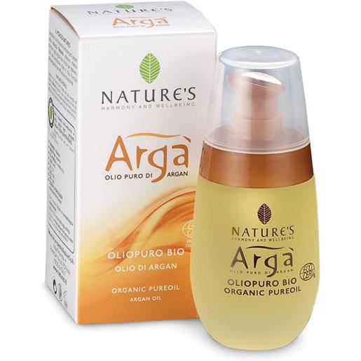 BIOS LINE SpA nature's argà olio di argan puro biologico pelle e capelli 50ml - olio puro di argan biologico