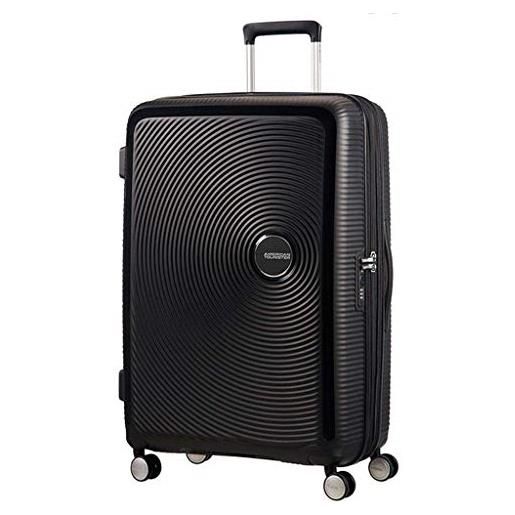 American Tourister spinner 67/24 tsa exp, accesorio de viaje carrito equipaje adultos unisex, negro (bass black), m 67cm-81l