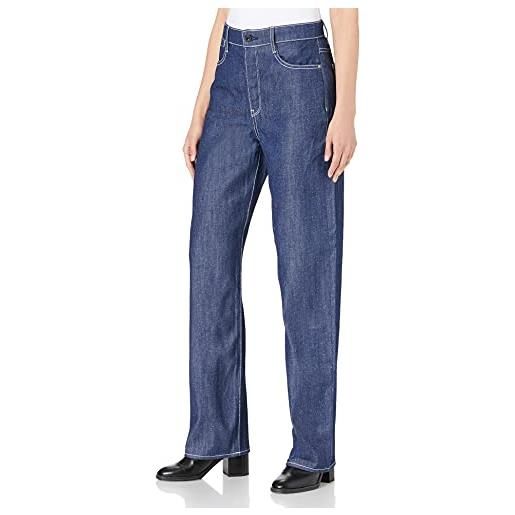 G-STAR RAW women's tedie ultra high long straight jeans c, blu (raw denim d19065-c665-001), 31w / 32l