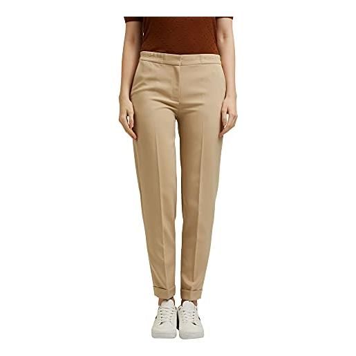 ESPRIT collection 011eo1b303 pantaloni, 285/sabbia, 42 donna