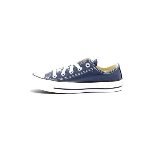 Converse chuck taylor all star core ox, sneaker unisex, blu, taglia 46