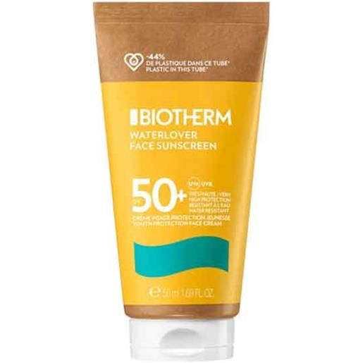 Biotherm waterlover face sunscreen spf 50+ crema viso 50ml