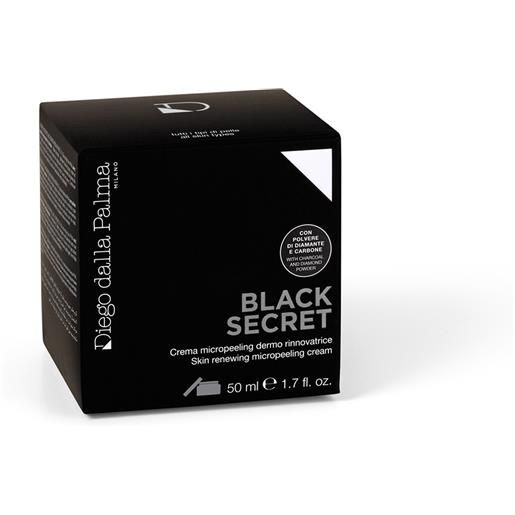 Diego Dalla Palma black secret - crema micro peeling dermo rinnovatrice 50 ml