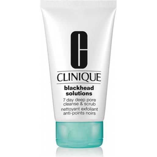 Clinique blackheads solutions 7 day deep pore cleanser&scrub