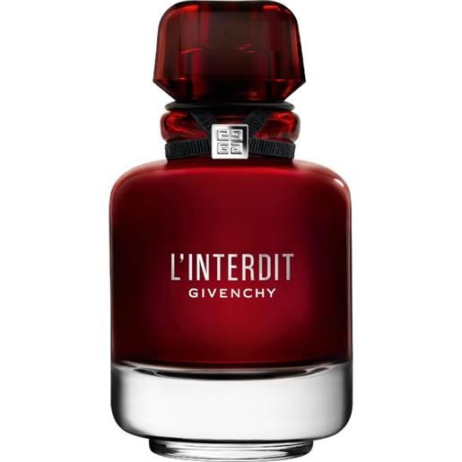 Givenchy l'interdit rouge eau de parfum - 80 ml