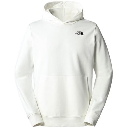 THE NORTH FACE maglia graphic hoodie uomo gardenia white