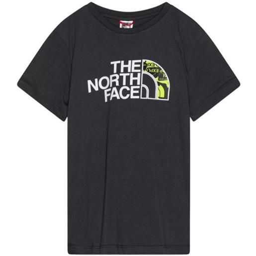THE NORTH FACE t-shirt easy bambino asphalt grey