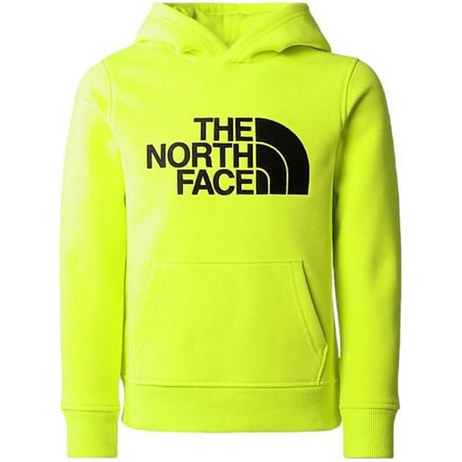 THE NORTH FACE maglia drew peak hoodie bambino led yellow