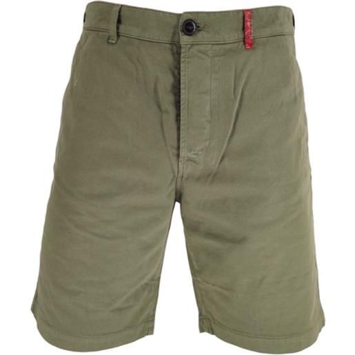 IN THE BOX pantaloncini bermuda uomo verde militare