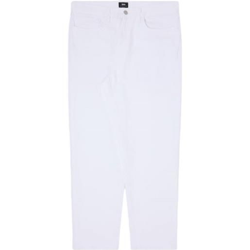 EDWIN pantaloni cosmos uomo optic white/garment dyed