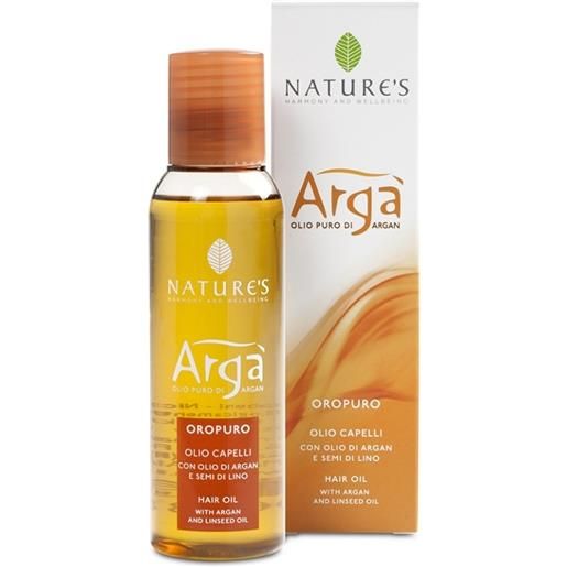 NATURE'S ARGA' arga' olio capelli 100 ml