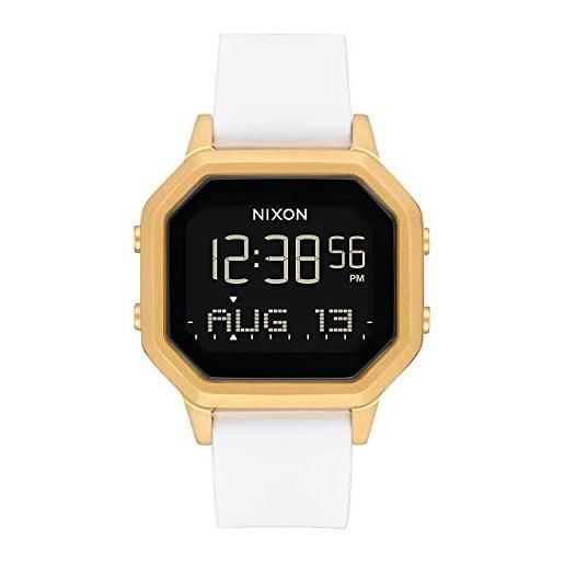 Nixon orologio digitale donna con cinturino in silicone a1211-508-00