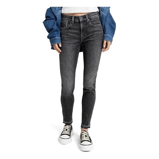 G-STAR RAW lhana skinny jeans donna, grigio (faded apollo grey d19079-d535-g350), 29w / 32l