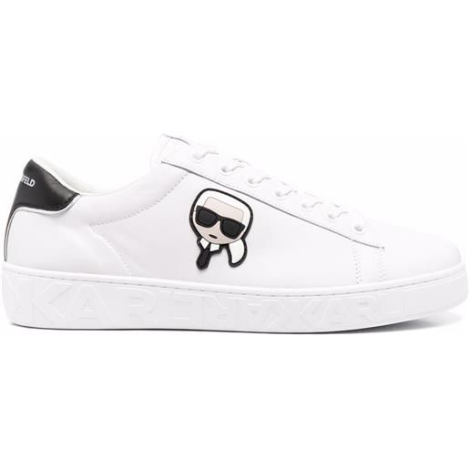 Karl Lagerfeld sneakers con logo - bianco