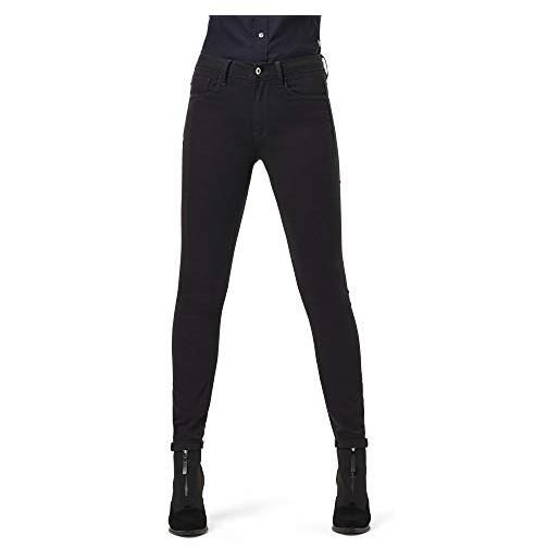 G-STAR RAW women's 3301 high-waist skinny jeans, blu (rinsed d06053-8970-082), 29w / 30l