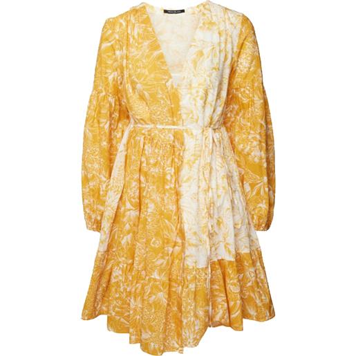 Penny Black pennyblack abito corto in cotone colore giallo/bianco