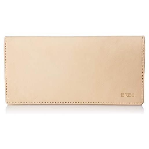 BREE collection lund new 124, long purse, portafogli donna, beige (nature), 1x10x23 centimeters (b x h x t)