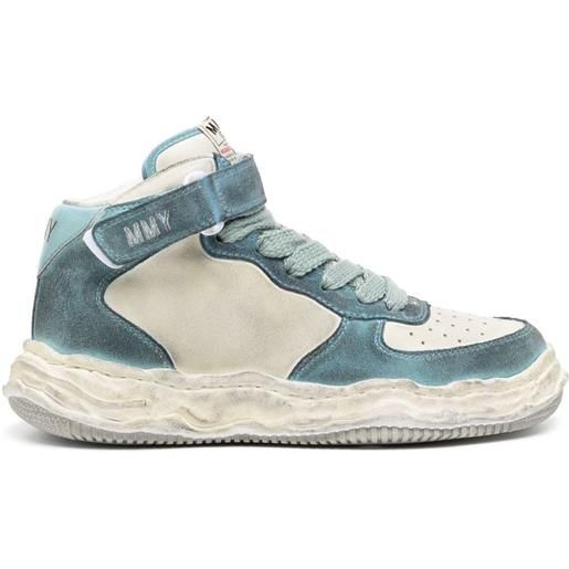 Maison Mihara Yasuhiro sneakers alte wayne - blu