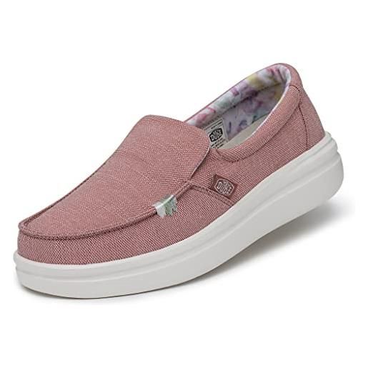 Hey Dude misty rise, loafers donna, dusty pink, 38 eu