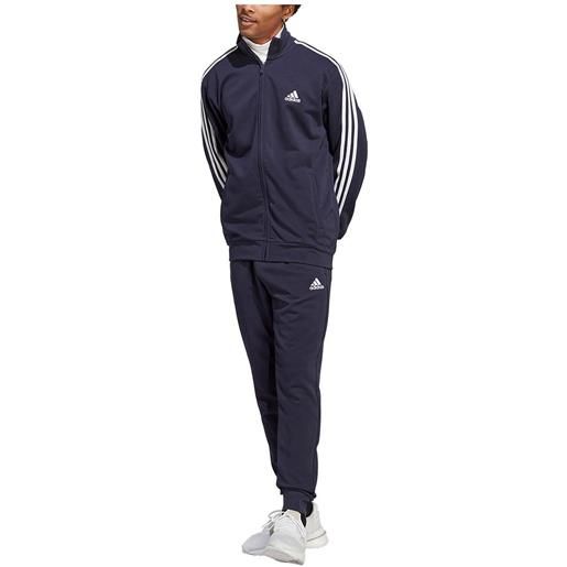 Adidas 3s ft tt track suit blu s / regular uomo