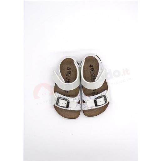 Biochic bc75089s sandalo strappo bianco