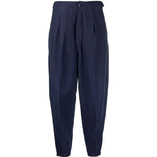 Polo Ralph Lauren pantaloni crop affusolati - blu