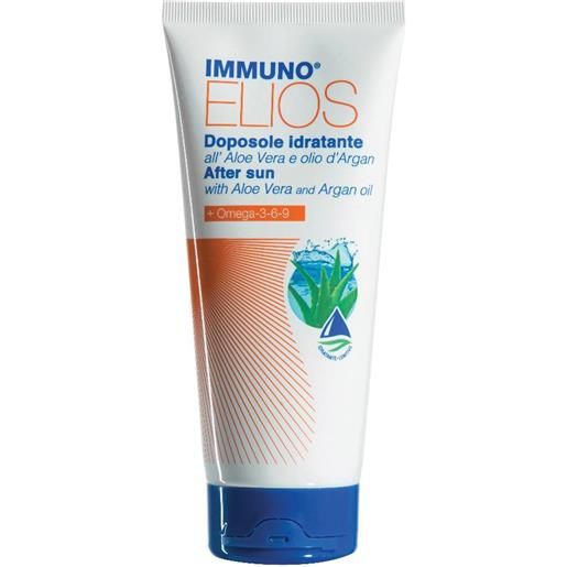 MORGAN immuno elios - doposole idratante con aloe vera 200ml - lenisce e idrata la pelle dopo l'esposizione al sole