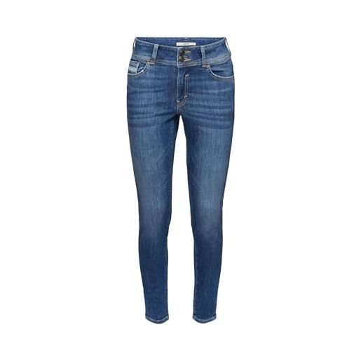 ESPRIT skinny jeans, blu (lavaggio azzuro 901), 30w x 32l donna
