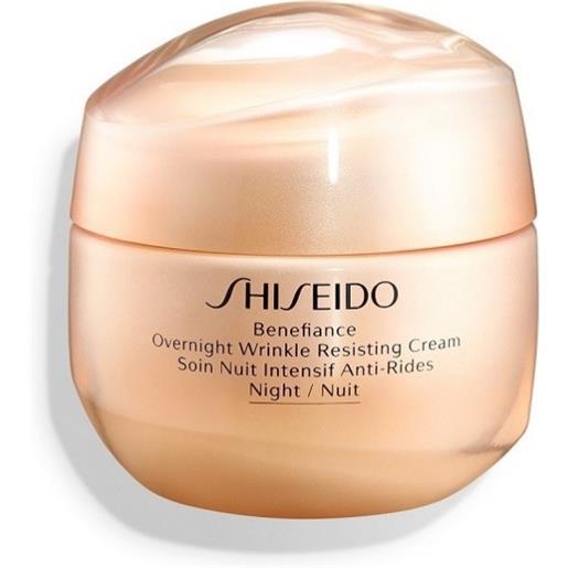 Shiseido overnight wrinkle resisting cream - crema notte antirughe 50 ml