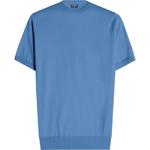 Zeybra - t-shirt uomo 100% cotone crèpe ocean