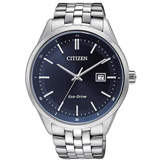 Citizen orologio analogo al quarzo uomo con cinturino in acciaio inossidabile bm7251-53l