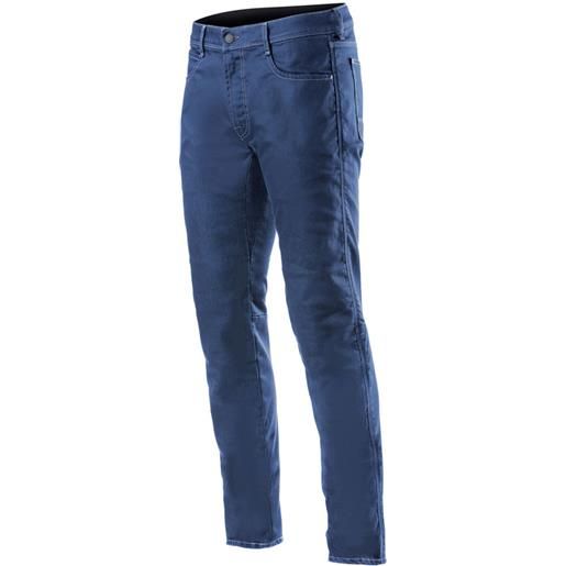 ALPINESTARS - pantaloni radium denim mid tone blue