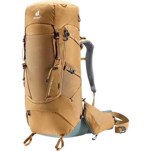 Deuter aircontact core 60+10l backpack beige, marrone