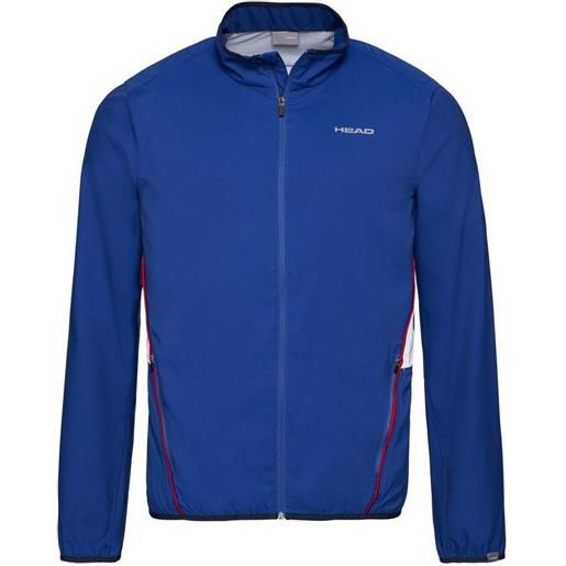 Head Racket club jacket blu 164 cm ragazzo