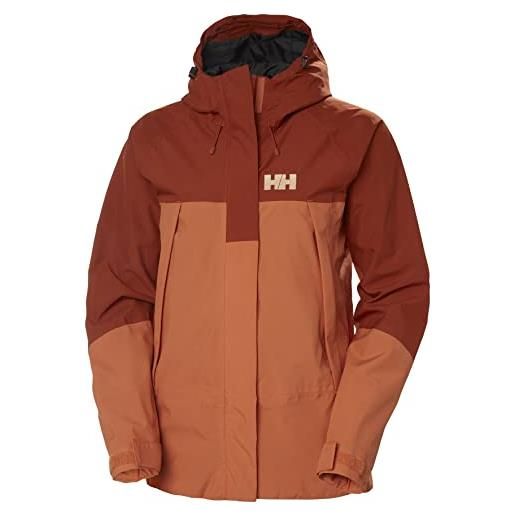 Helly Hansen w banff shell jacket terracotta womens s