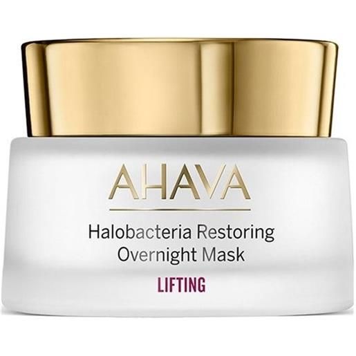 Ahava halobacteria restoring overnight maschera rigenerante viso effetto lifting notte 50 ml