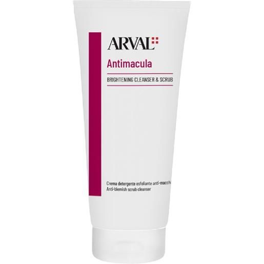 Arval antimacula brightening cleanser & scrub