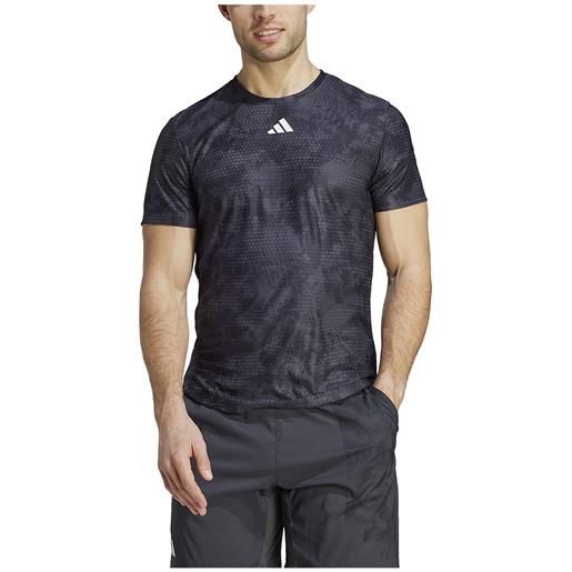 Adidas paris frl short sleeve t-shirt nero s uomo
