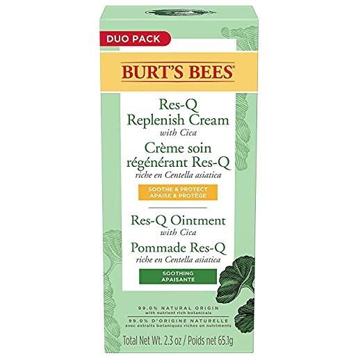 Burt's Bees 100% naturale multiuso res-q unguento e crema, confezione doppia