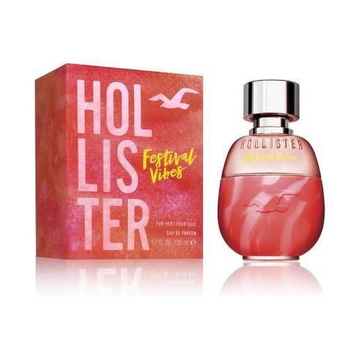 Hollister festival vibes 50 ml eau de parfum per donna
