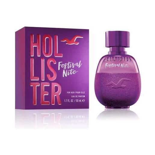 Hollister festival nite 50 ml eau de parfum per donna