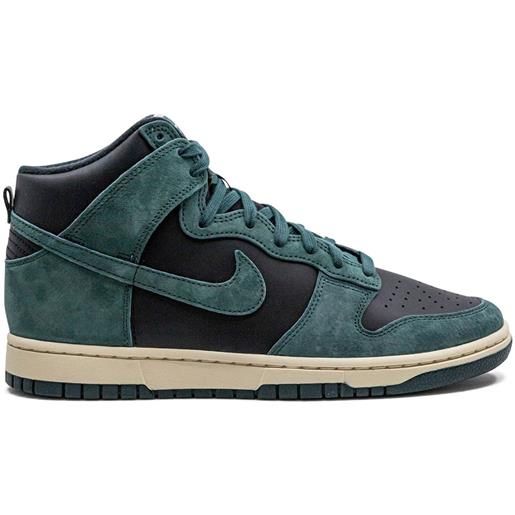 Nike sneakers dunk high faded spruce - nero