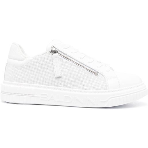 Baldinini sneakers con logo goffrato - bianco