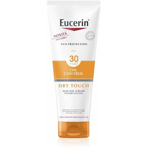 Eucerin oil control dry touch sun gel-creme spf30 200ml gel solare corpo alta prot. , crema solare corpo alta prot. 