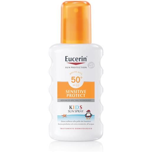 Eucerin sensitive protect kids sun spray spf50+ 200ml spray solare corpo alta prot. , prodotti per bambini