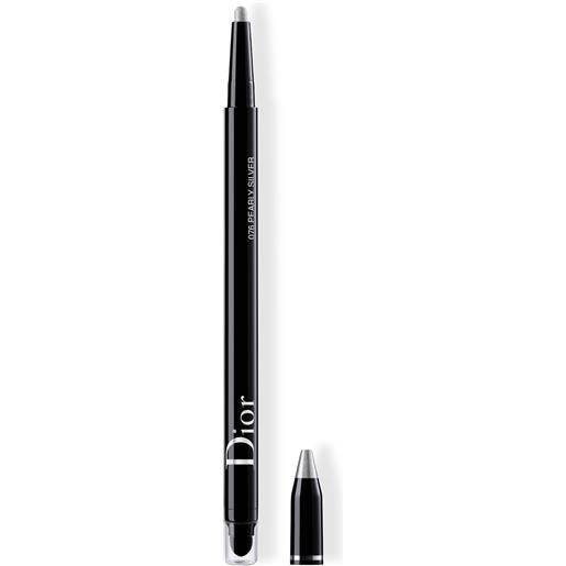 Diorshow 24h stylo - penna eyeliner waterproof cd DIORshow 24h stylo 076 pearly silver