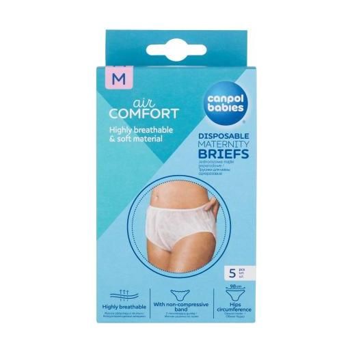 Canpol babies air comfort disposable maternity briefs m mutandine post-partum monouso 5 pz per donna