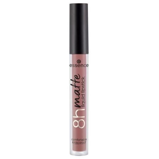 Essence 8h matte liquid lipstick rossetto liquido opaco a lunga durata 2.5 ml tonalità 02 silky hazelnut