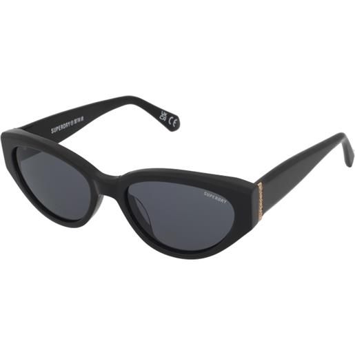 Superdry sds 5013 104 | occhiali da sole graduati o non graduati | plastica | cat eye | nero | adrialenti
